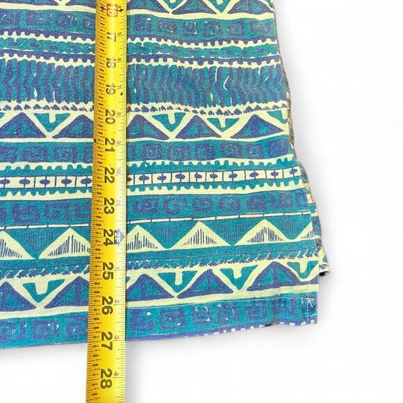 Vintage 80 SpotSport European Beach Multi Green colors Surfwear T Shirt Sz M ~ L - Picture 7 of 8